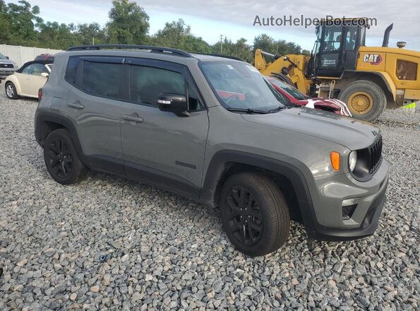 ZACNJDE17NPP01323 2022 JEEP RENEGADE Gray Przód prawy