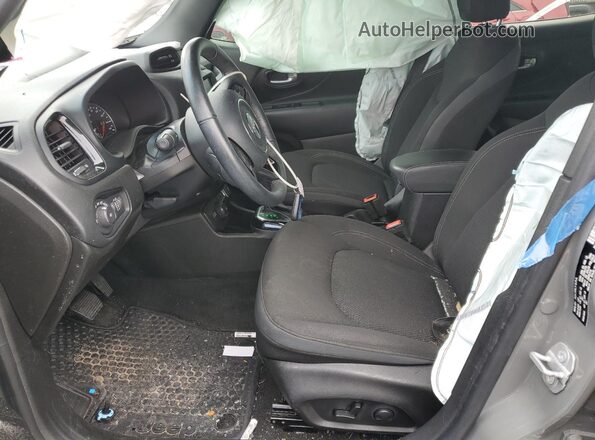 ZACNJDE17NPP01323 2022 JEEP RENEGADE Gray Widok wnętrza z przodu