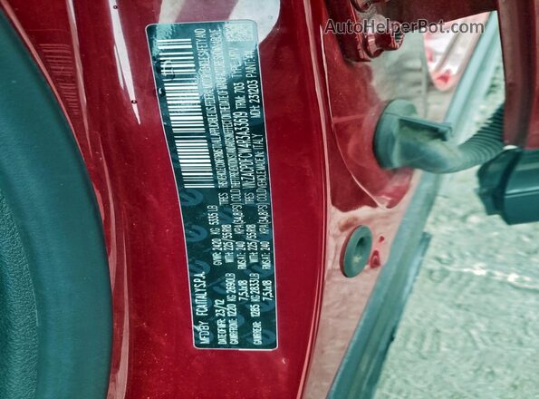 ZACPDFCW4R3A33619 2024 DODGE OTHER Red Սալոնի 360 աստիճան տեսք