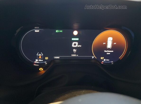 ZACPDFDWXR3A22459 2024 DODGE OTHER Orange Instrument cluster view