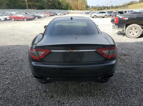 ZAM45VLA4G0177483 2016 MASERATI GRANTURISM Black Вид ззаду