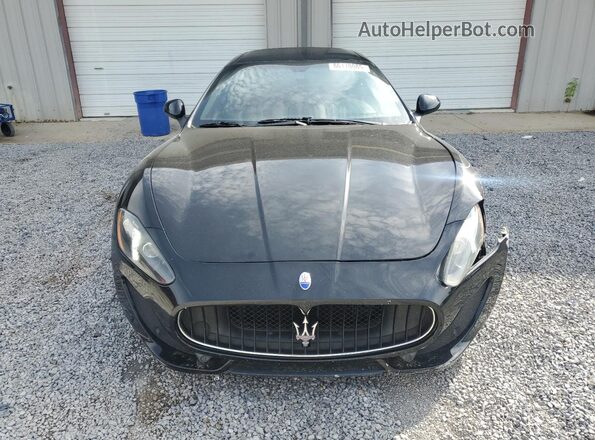 ZAM45VLA4G0177483 2016 MASERATI GRANTURISM Black Вид спереду