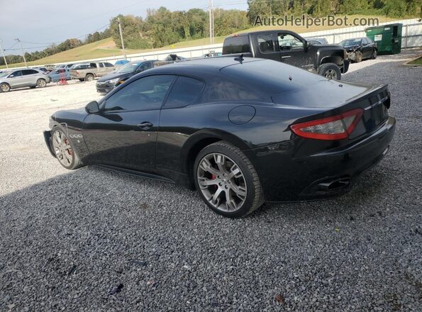 ZAM45VLA4G0177483 2016 MASERATI GRANTURISM Black Задня ліва чверть