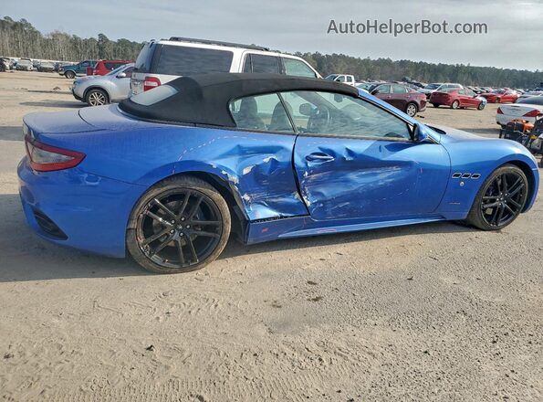 ZAM45VMA5J0282541 2018 MASERATI GRANTURISM Blue Rear right