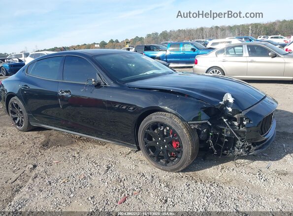 ZAM56RPA0H1238245 2017 MASERATI QUATTROPOR Black Front view