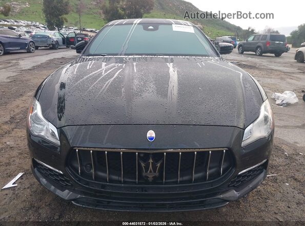 ZAM56RPL4H1244891 2017 MASERATI QUATTROPOR Black Սարքավորումների վահանակի տեսք