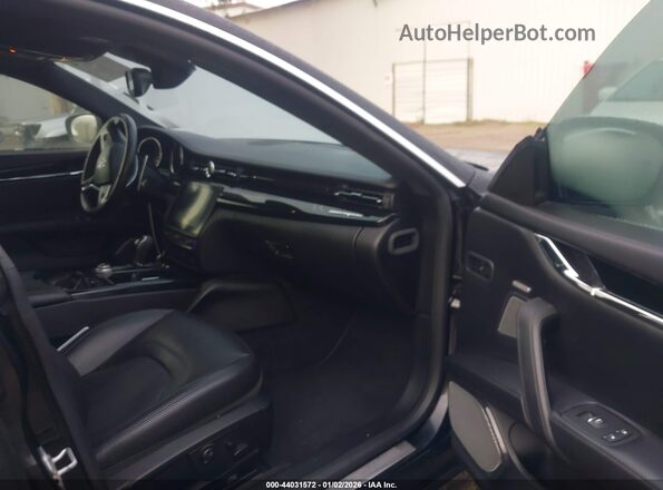 ZAM56RPL4H1244891 2017 MASERATI QUATTROPOR Black Սալոնի դիմացի տեսք