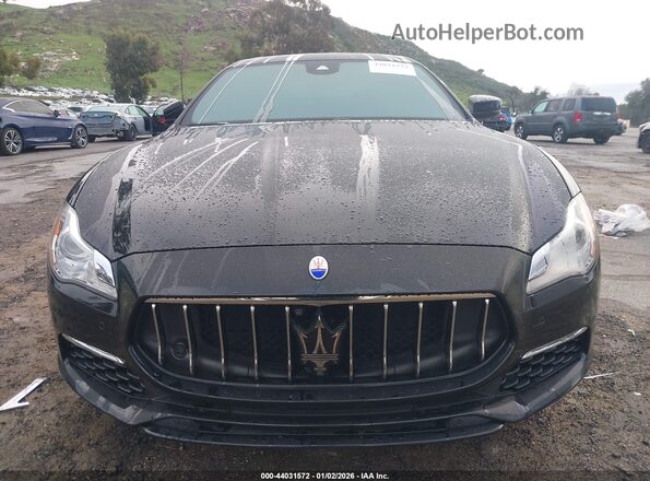 ZAM56RPL4H1244891 2017 MASERATI QUATTROPOR Black Դիմացի տեսք