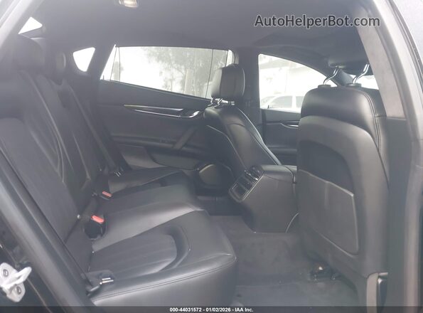 ZAM56RPL4H1244891 2017 MASERATI QUATTROPOR Black VIN կոդի պիտակի տեսք