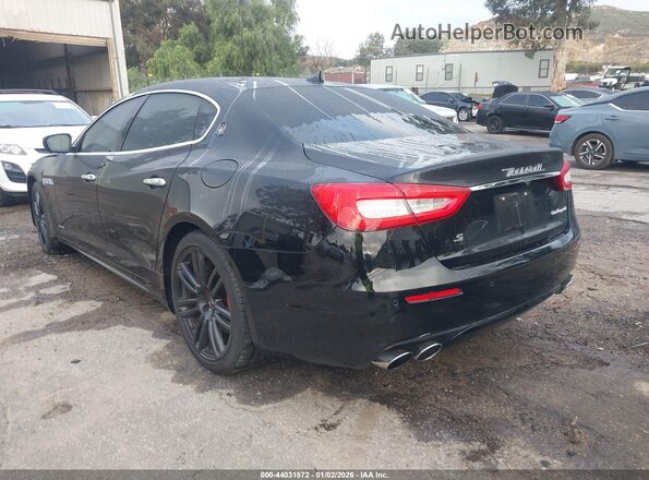 ZAM56RPL4H1244891 2017 MASERATI QUATTROPOR Black Հետևի ձախ