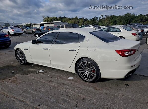 ZAM56RPS6H1230210 2017 MASERATI QUATTROPOR White Trasero izquierdo