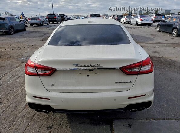 ZAM56RPS6H1230210 2017 MASERATI QUATTROPOR White Vista trasera