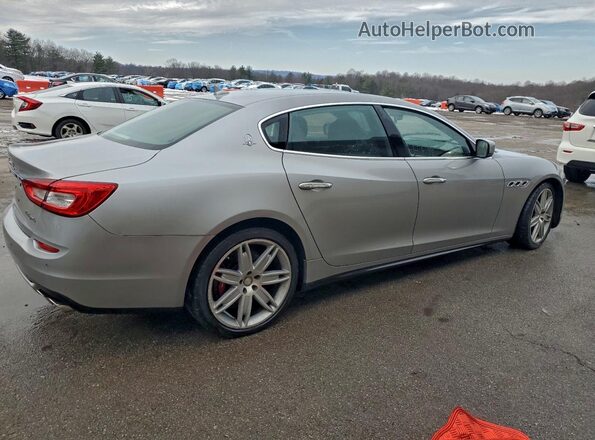 ZAM56RRA0G1167978 2016 MASERATI QUATTROPOR Silver Trasero derecho