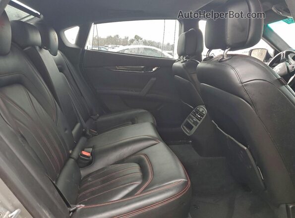 ZAM56RRA0G1167978 2016 MASERATI QUATTROPOR Silver Vista de los asientos traseros