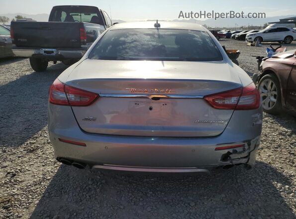ZAM56YRL8J1270987 2018 MASERATI QUATTROPOR Silver Widok z tyłu