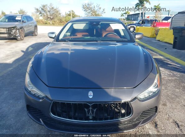 ZAM57RSA6H1216559 2017 MASERATI GHIBLI Серый Вид щитка приборов