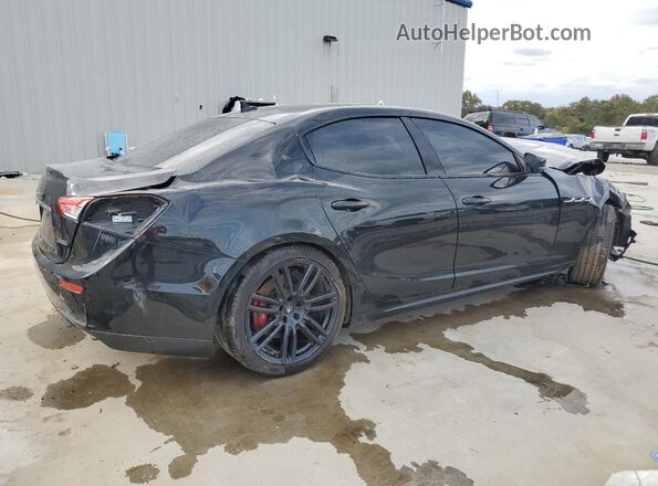 ZAM57RSS0H1249839 2017 MASERATI GHIBLI Black 