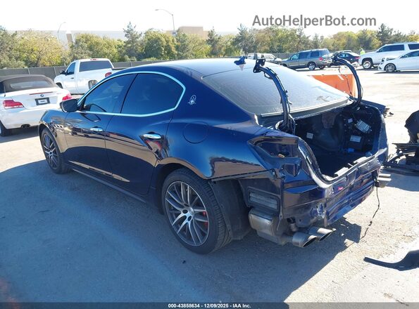 ZAM57RSS7H1248705 2017 MASERATI GHIBLI Dark Blue უკანა მარცხენა