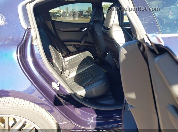 ZAM57RSS7H1248705 2017 MASERATI GHIBLI Dark Blue VIN კოდის სტიკერის ხედი