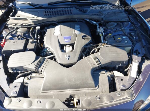 ZAM57RSS7H1248705 2017 MASERATI GHIBLI Dark Blue უკანა ხედი