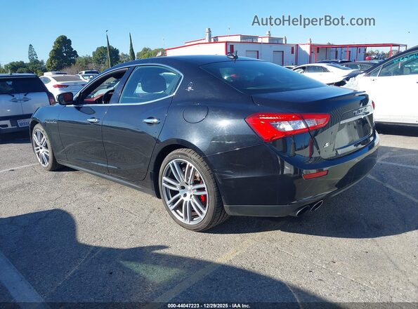 ZAM57RSS8H1233596 2017 MASERATI GHIBLI Black Rear left