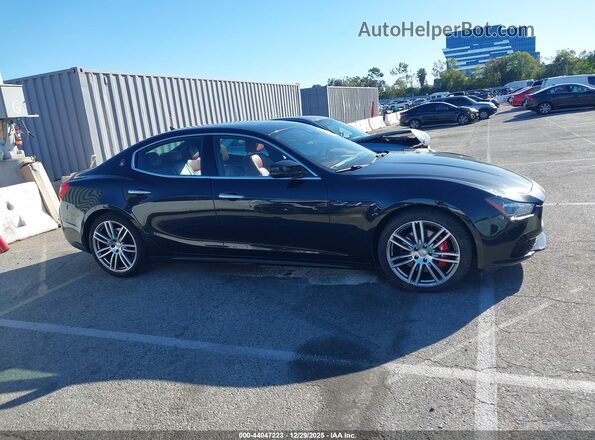 ZAM57RSS8H1233596 2017 MASERATI GHIBLI Black Rear interior view
