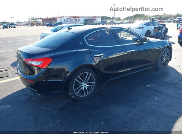 ZAM57XSA2G1178587 2016 MASERATI GHIBLI Black Հետևի աջ