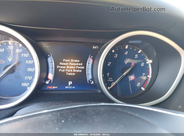 ZAM57XSA2G1178587 2016 MASERATI GHIBLI Black Հետևի նստատեղերի տեսք