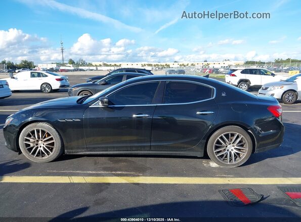 ZAM57XSA2G1178587 2016 MASERATI GHIBLI Black Սալոնի հետևի տեսք