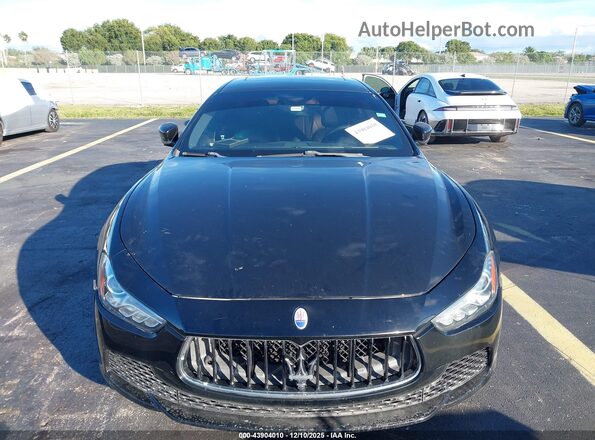 ZAM57XSA2G1178587 2016 MASERATI GHIBLI Black Դիմացի տեսք