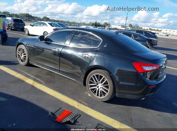 ZAM57XSA2G1178587 2016 MASERATI GHIBLI Black Հետևի ձախ