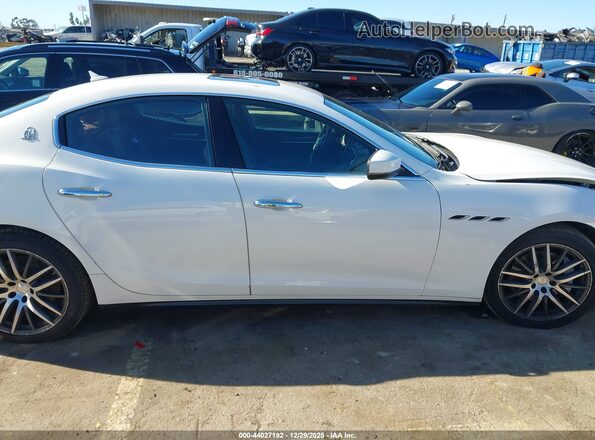 ZAM57XSA2K1313303 2019 MASERATI GHIBLI White 