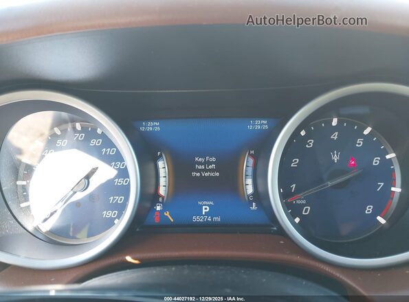 ZAM57XSA2K1313303 2019 MASERATI GHIBLI White 