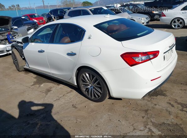 ZAM57XSA2K1313303 2019 MASERATI GHIBLI White 