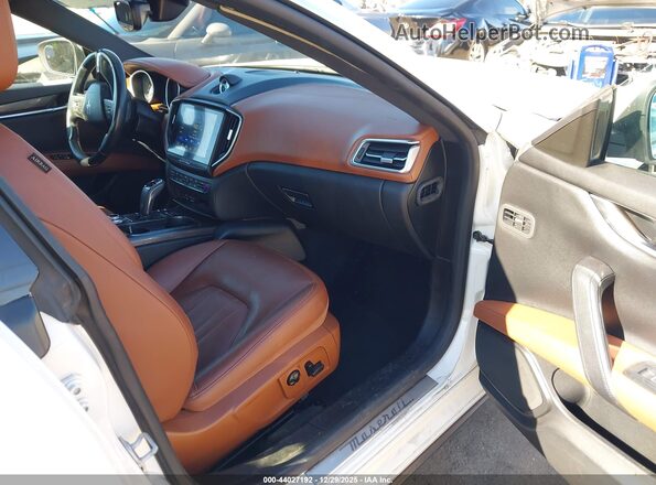 ZAM57XSA2K1313303 2019 MASERATI GHIBLI White 