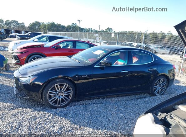 ZAM57XSA3G1185340 2016 MASERATI GHIBLI Black Панорамний вид салону 360°