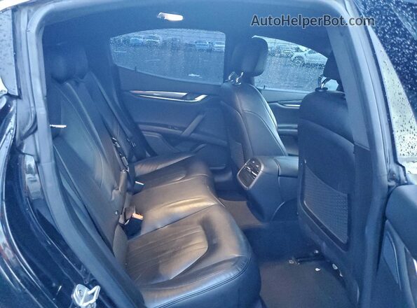 ZAM57XSA5L1345034 2020 MASERATI GHIBLI Black Հետևի նստատեղերի տեսք