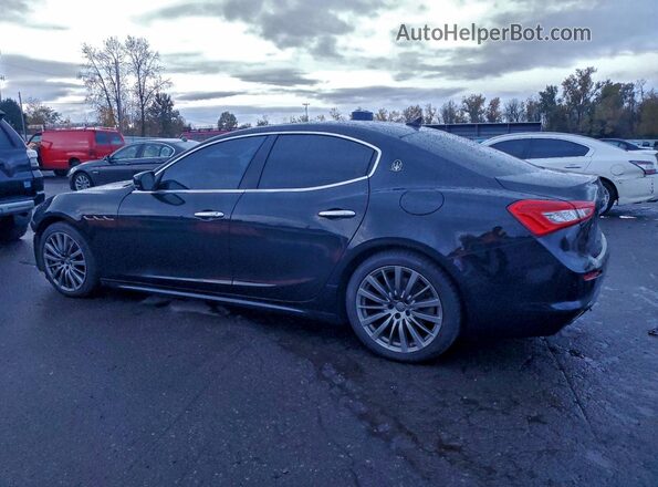 ZAM57XSA5L1345034 2020 MASERATI GHIBLI Black Հետևի ձախ