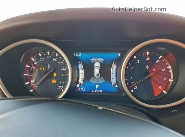 ZAM57XSA6H1257178 2017 MASERATI GHIBLI Burgundy 