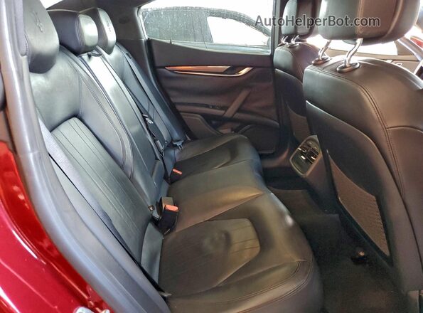 ZAM57XSA6H1257178 2017 MASERATI GHIBLI Burgundy 