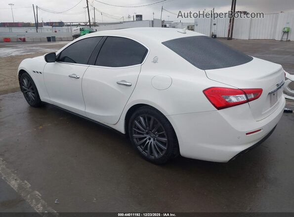 ZAM57XSA7L1344497 2020 MASERATI GHIBLI White Rear left
