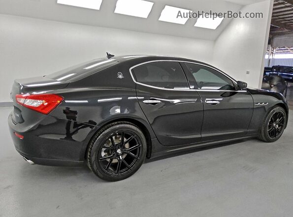 ZAM57XSA8H1226675 2017 MASERATI GHIBLI Black Rear right
