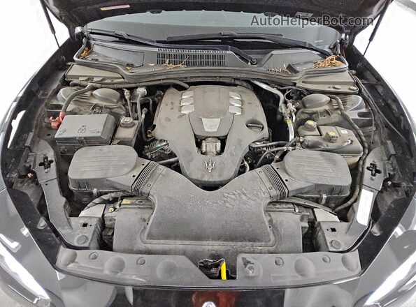 ZAM57XSA8H1226675 2017 MASERATI GHIBLI Black Rear interior view