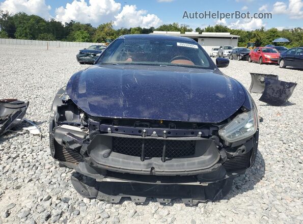 ZAM57XSL9K1336529 2019 MASERATI GHIBLI Blue Vista frontal