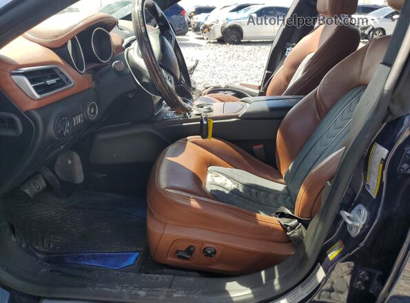 ZAM57XSL9K1336529 2019 MASERATI GHIBLI Blue Vista interior delantera
