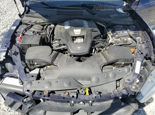 ZAM57XSL9K1336529 2019 MASERATI GHIBLI Blue Vista interior trasera