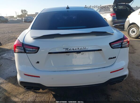 ZAM57YSS6M1371982 2021 MASERATI GHIBLI White 