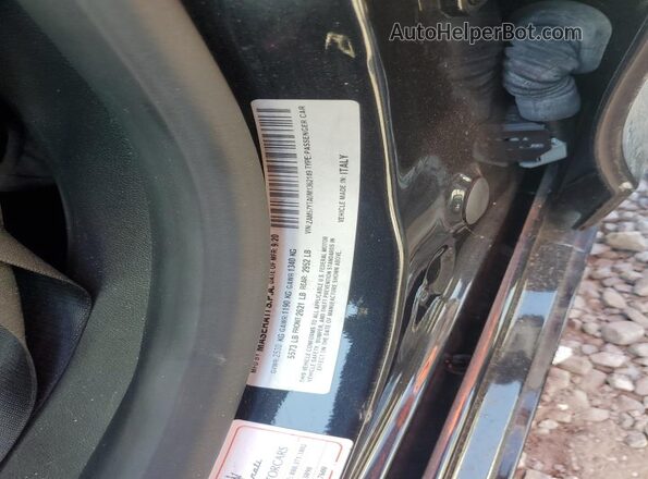 ZAM57YTA0M1362149 2021 MASERATI GHIBLI Черный Вид подкапотного пространства