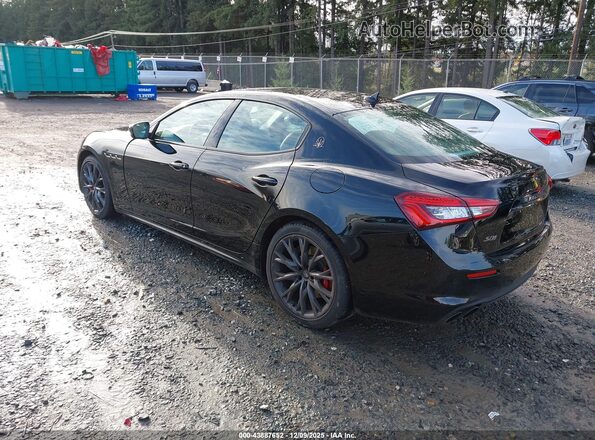 ZAM57YTA4L1353579 2020 MASERATI GHIBLI Black Rear left