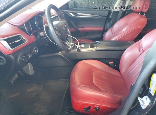 ZAM57YTA5L1351744 2020 MASERATI GHIBLI Black წინა სალონის ხედი